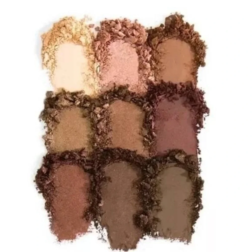REALHER II Make It Happen Eyeshadow Palette 9-Pan Neutral Nude New